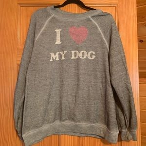Wildfox I ❤️ My Dog Sweatshirt